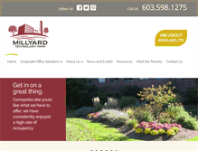 Tablet Screenshot of millyardtechnologypark.com